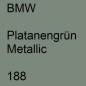 Preview: BMW, Platanengrün Metallic, 188.